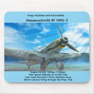 Messerschmitt Bf 109G-2 Mouse Pad