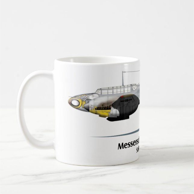 Messerschmitt Bf-110 - Battle of Stalingrad Coffee Mug (Left)