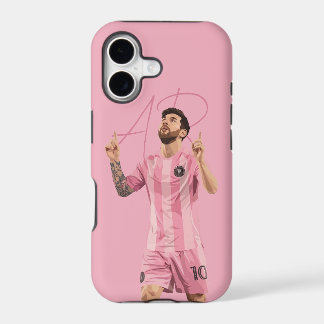 Messi - Inter Miami - put your initials iPhone 17 Case