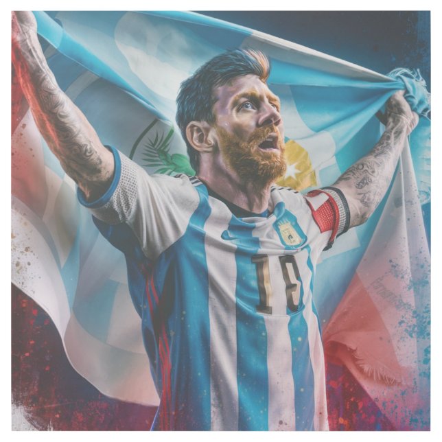 Messi: Pride of Argentina Gallery Wrap (Front)