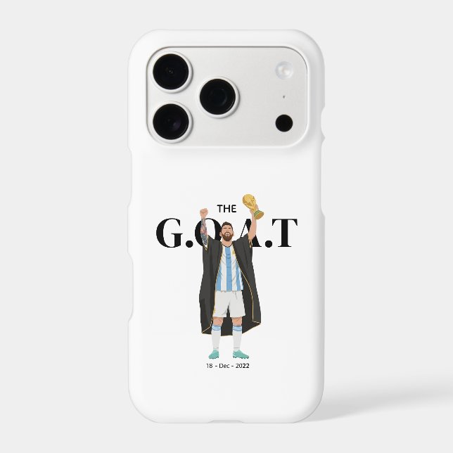 Messi World Cup Champion  iPhone Case (Back)