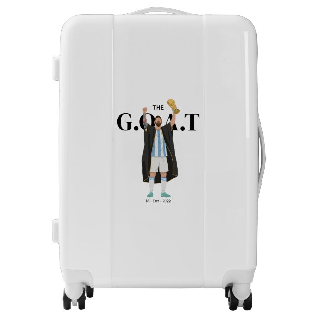 Messi World Cup Champion  Luggage (Front)