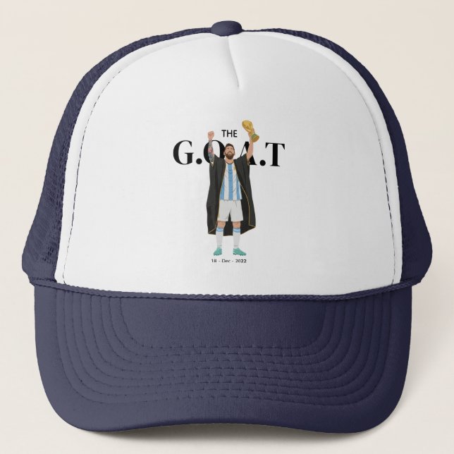 Messi World Cup Champion  Trucker Hat (Front)