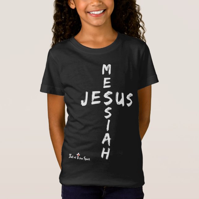 Messiah Jesus Cross #Easter #Christmas Christian T-Shirt (Front)