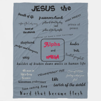 Messiah Series Fleece Blanket