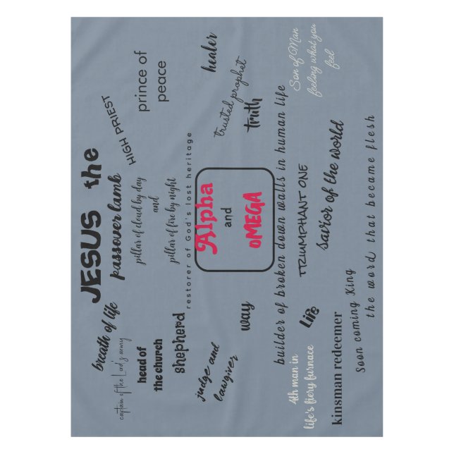 Messiah Series Tablecloth (Front)