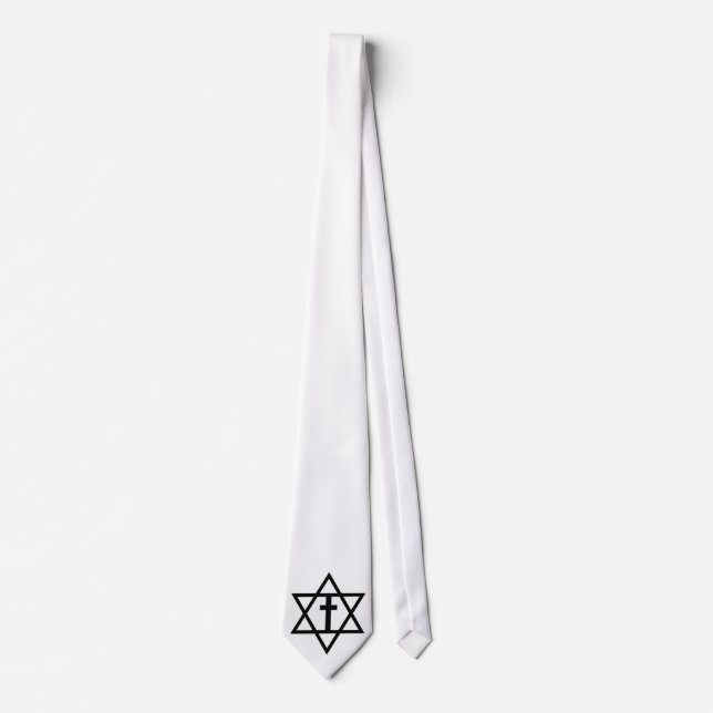 Messianic Jew  Neck Tie (Front)