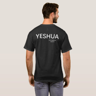 Messianic Yeshua He Is My Peace Faith Unisex Dark T-Shirt