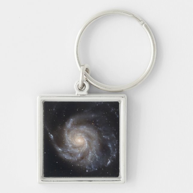 Messier 101, the Pinwheel Galaxy Keychain (Front)
