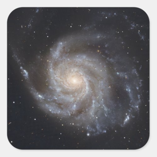 Messier 101 the Pinwheel Galaxy Square Sticker
