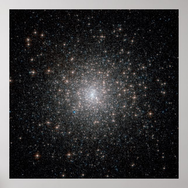 Messier 15 Globular Cluster Poster (Front)