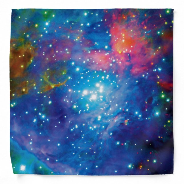 Messier 42 Orion Nebula Infrared ESO Space Photo Bandana (Front)