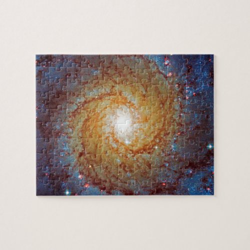 Messier 74 Spiral Galaxy Outer Space Photo Jigsaw Puzzle