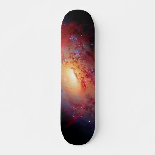 Messier M106 Spiral Galaxy Outer Space Photo Skateboard