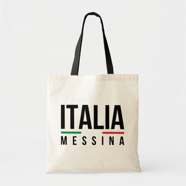 Messina Italia Tote Bag (Front)