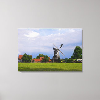 Messlins Mühle in Petershagen-Messlingen Canvas Print