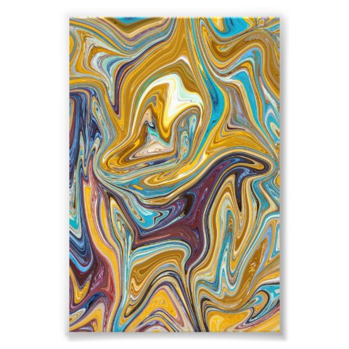 Messy Abstract Painting  Best abstract art Photo Print