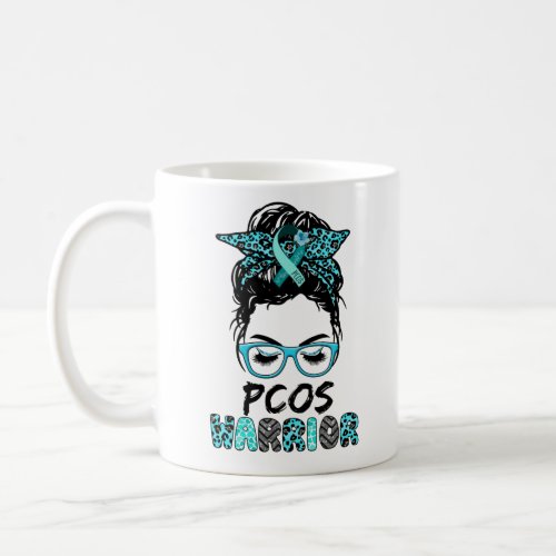 Messy Bun Hair PCOS Polycystic Ovarian Syndrome  Coffee Mug