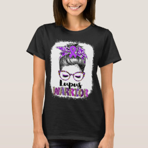 Messy Bun Lupus Warrior T-Shirt