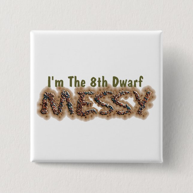 Messy Button (Front)