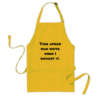 Messy Chef Adult Apron