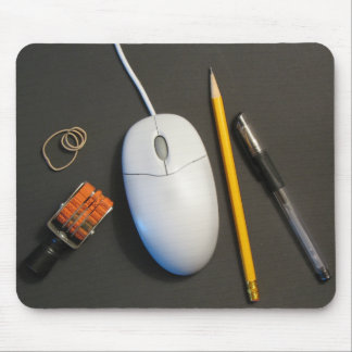 Messy Desk Mouse Pad (Black)