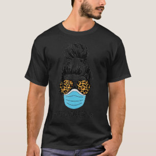 Messy Hair Speech Therapy Life Wear Masks Sunglass T-Shirt