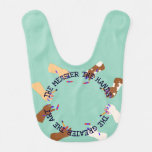 Messy Hands Art Baby Bib