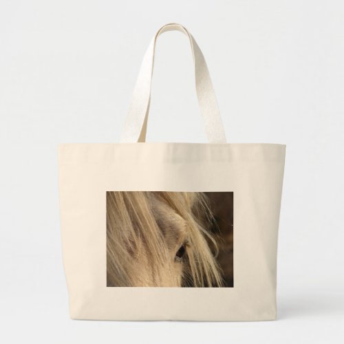 Messy Mane Day Large Tote Bag