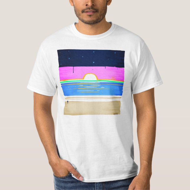Messy Sunrise T-Shirt (Front)