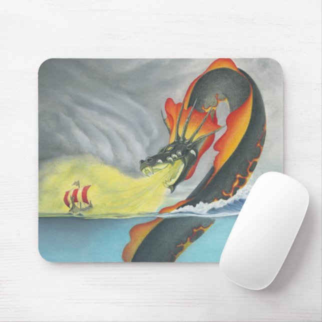 Mester Stoor Worm Mouse Pad (With Mouse)