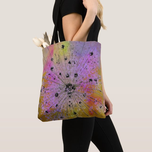 Met chandelier abstract Metropolitan opera house Tote Bag (Close Up)