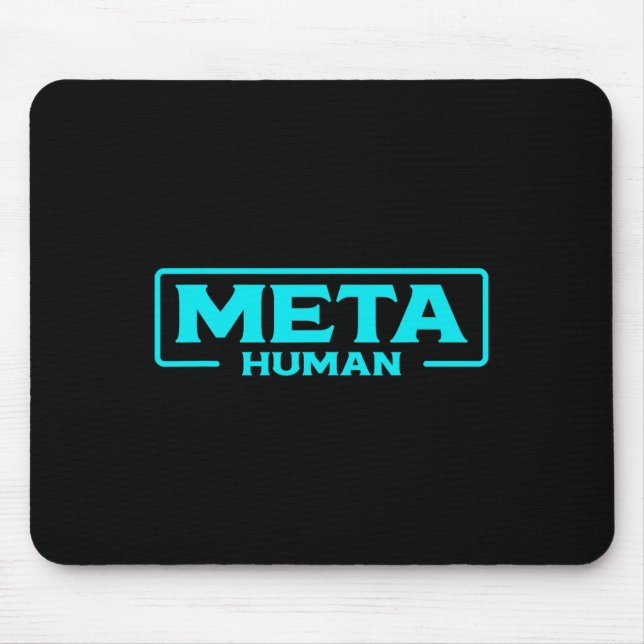 Meta Human Metaverse Vr Virtual Reality Gamer  Mouse Pad (Front)