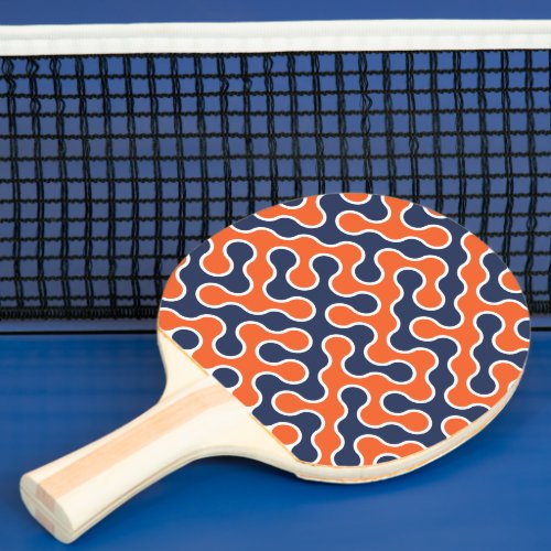 Metaballs Pattern Ping Pong Paddle