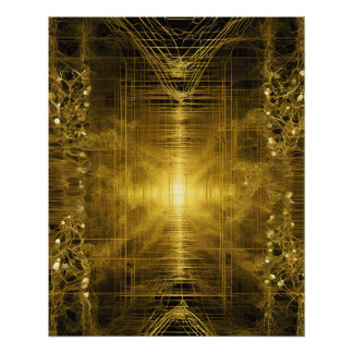 Metadimensional Corridor Poster