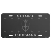 Metairie Louisiana Coat Of Arms Fleur De Lis