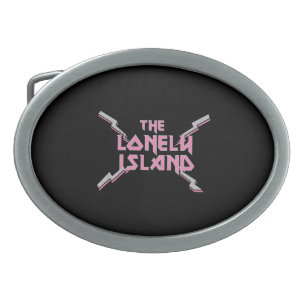 Metal 2 oval belt buckle