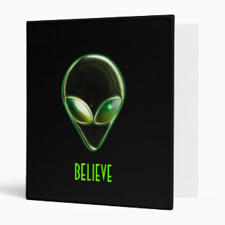 Metal Alien Head 04 Binder