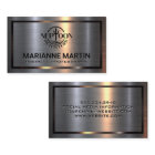 Metal Aluminum Brushed | Metallic Border 