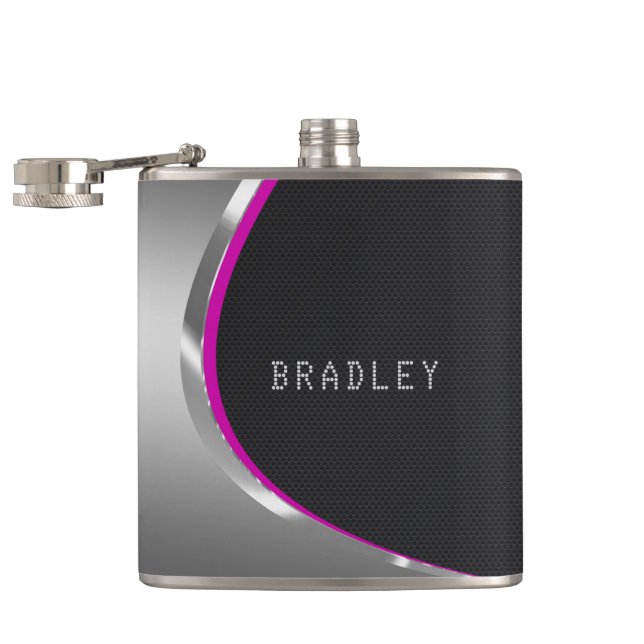 Metal And Perforated Flask (Opened)