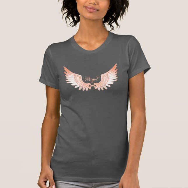 Metal Angel Wing T-shirt (Front)