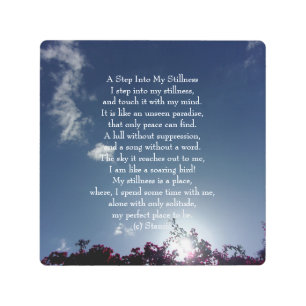 METAL ART AND POEM AND PHOTOGRAPH DESIGN