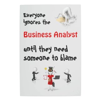 Metal Art Blame Business Analyst