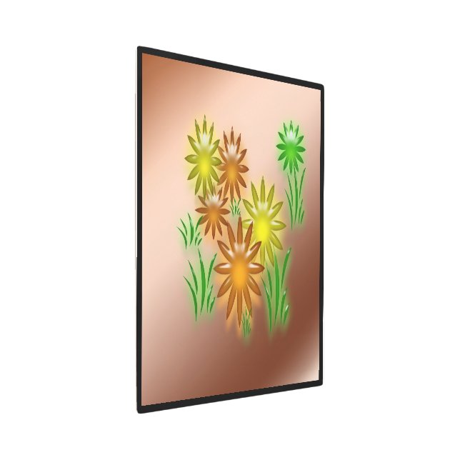 Metal Art - Neon Flowers (3/4)