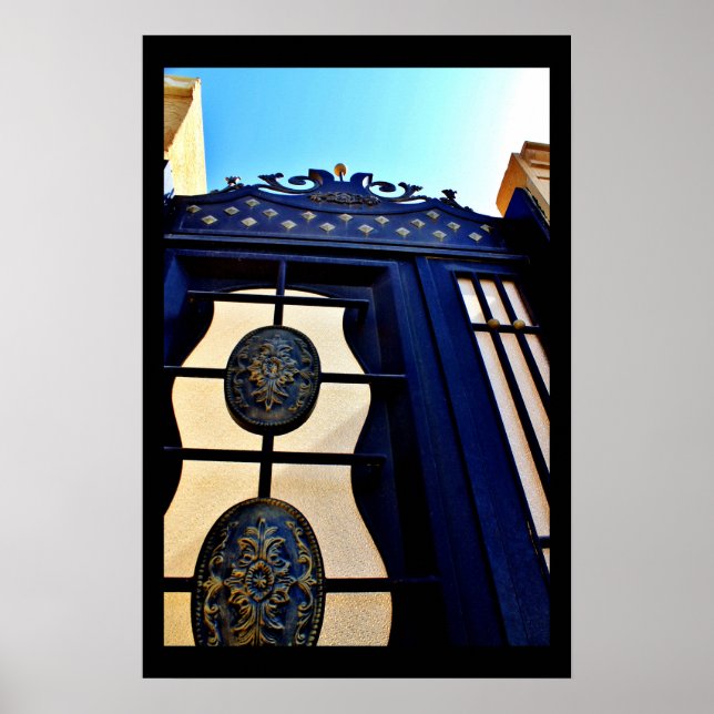 Metal Art Poster (Front)