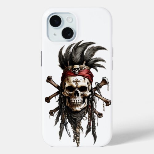 Metal Artistry Unleash the Darkness iPhone 15 Case