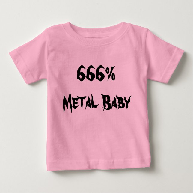 Metal Baby Baby T-Shirt (Front)
