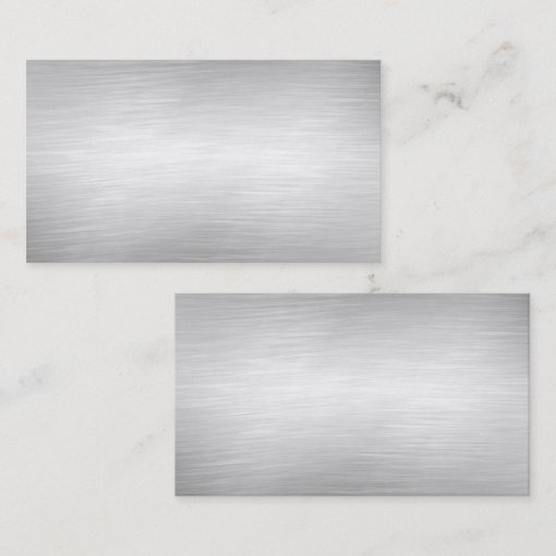 Metal Background Business Cards | Zazzle