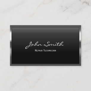 Metal Border Repair Technician Business Card