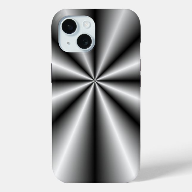 Metal: Brushed Metal Tuck and Roll Case-Mate iPhone Case (Back)